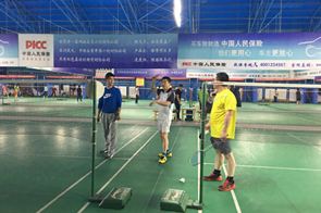 邯鄲公司舉行羽毛球交流活動