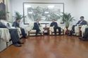 南陽(yáng)市委副書記、市長(zhǎng)霍好勝會(huì)見(jiàn)華南城集團(tuán)董事會(huì)主席鄭松興、華耀城集團(tuán)董事長(zhǎng)林賢富一行
