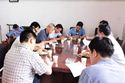 周口市政府副秘書長戴亮主持召開周口華耀城項目建設推進會