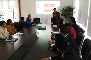 南陽華耀城組織新員工培訓